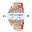 Fossil horlogeband ES3352 Staal Rosé 18mm