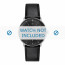 Junghans horlogeband 041/4462.00 Leder Zwart 20mm + standaard stiksel