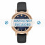 Kate Spade New York horlogeband KSW1051 / MONTEREY Leder Zwart