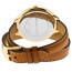 Michael Kors horlogeband MK2256 Leder Cognac 12mm + bruin stiksel