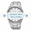 Seiko horlogeband V157-0AV0-SNE339P1 Staal Zilver